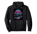 Synthwave Muscle Car Los Angeles 1985 City Hoodie - Trendy Graphic Unisex - T-Shirt, Sweatshirt, Hoodie