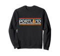 Portland Oregon Pine Distressed Sweatshirt - Streetwear Style Men Women - T-Shirt, Sweatshirt, Hoodie