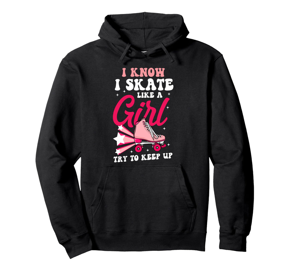 Roller Skating Skate 1970S Hoodie - Unique Graphic for Adults - T-Shirt, Sweatshirt, Hoodie