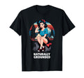 Pinup Nature Naturally Grounded T-Shirt - Custom Art Print Unisex - T-Shirt, Sweatshirt, Hoodie