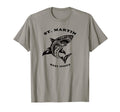 St Martin West Indies Tribal Shark T-Shirt - Streetwear Style Unisex - T-Shirt, Sweatshirt, Hoodie