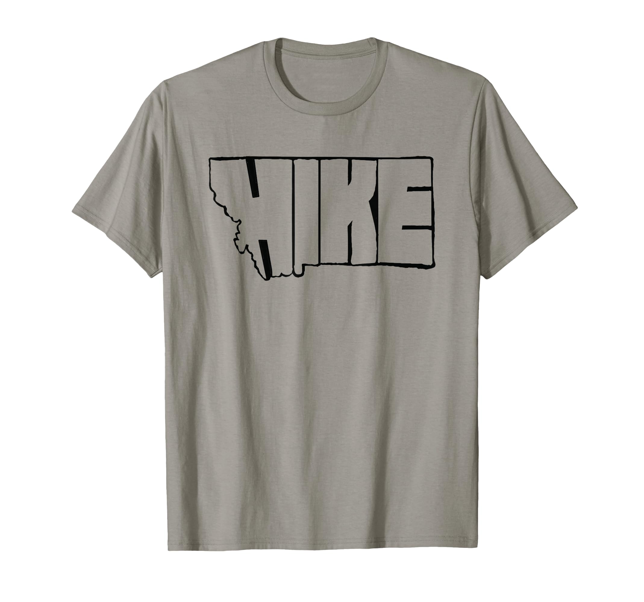 Hike Montana State Outdoor Hiking T-Shirt - Aesthetic Graphic for Adults - T-Shirt, Sweatshirt, Hoodie