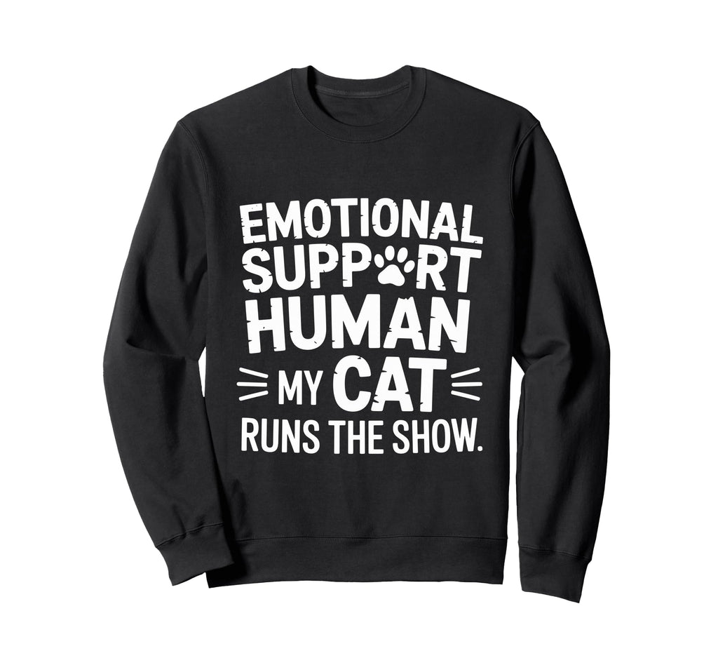 Emotional Support Human Do Not Pet Gifts T-Shirt - Minimalist Print Unisex - T-Shirt, Sweatshirt, Hoodie
