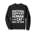 Emotional Support Human Do Not Pet Gifts T-Shirt - Minimalist Print Unisex - T-Shirt, Sweatshirt, Hoodie