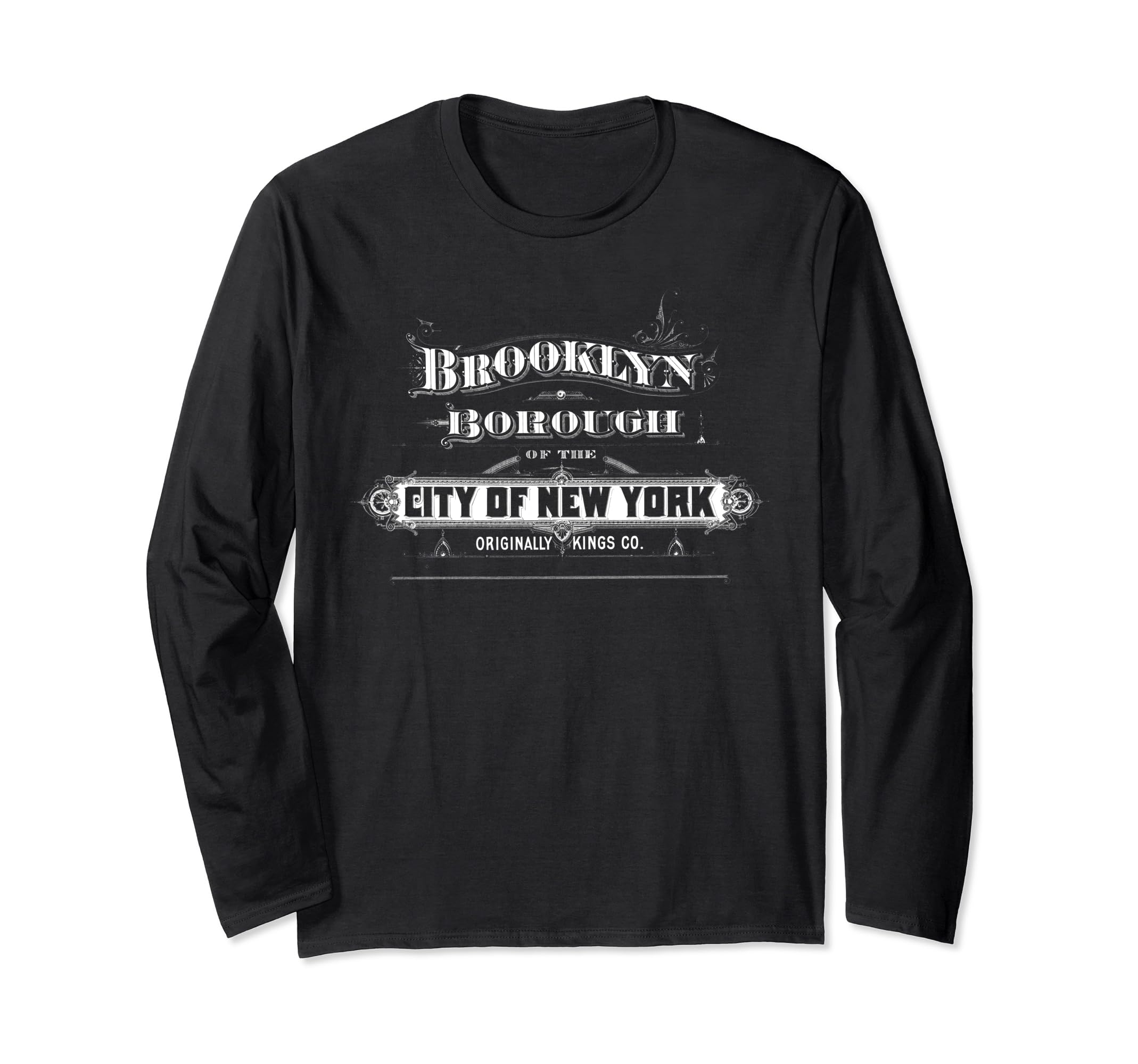 Brooklyn Typography Souvenir T-Shirt - Unique Graphic for Adults - T-Shirt, Sweatshirt, Hoodie