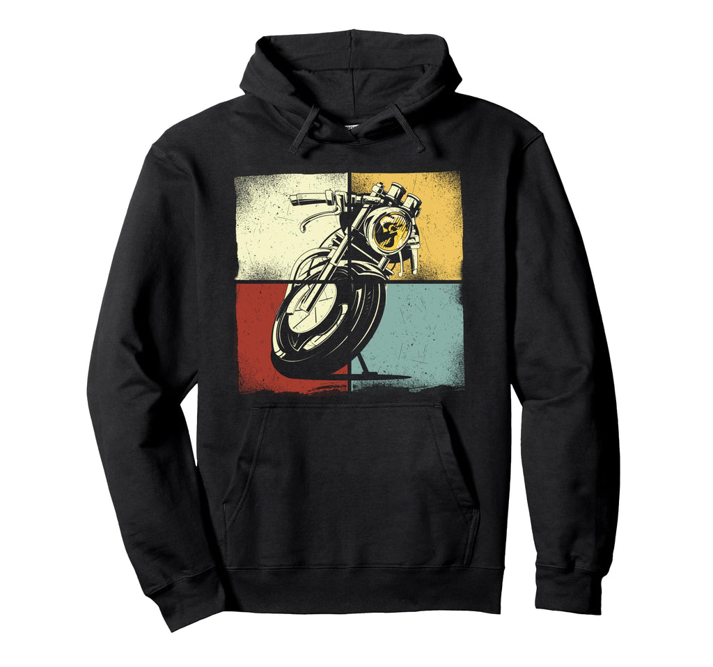 Motorcycle Biker Hoodie - Unique Graphic Unisex - T-Shirt, Sweatshirt, Hoodie