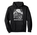 Crescent Beach Florida Motorcycle Hotrod Hoodie - Custom Art Print Unisex - T-Shirt, Sweatshirt, Hoodie