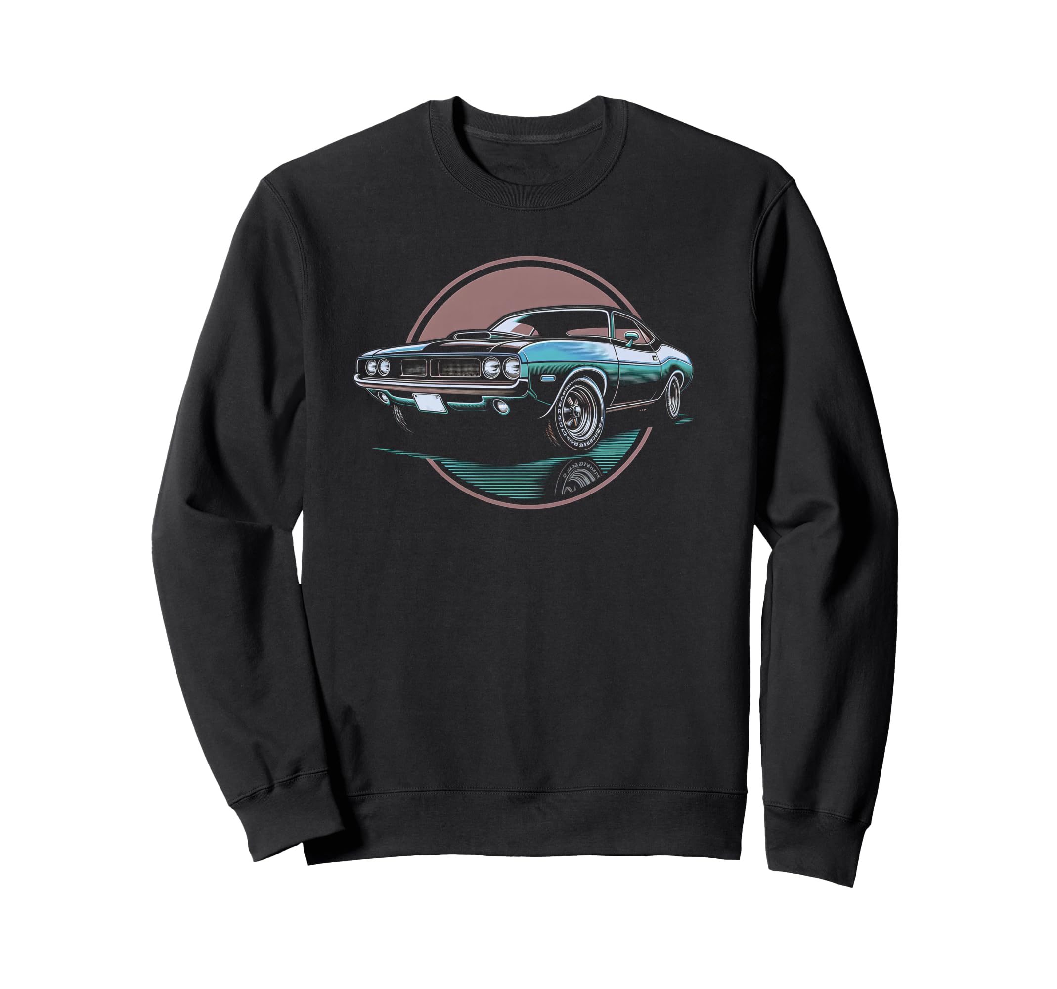 Muscle Car 60S 70S Car Lover Sweatshirt - Novelty Apparel for Adults - T-Shirt, Sweatshirt, Hoodie