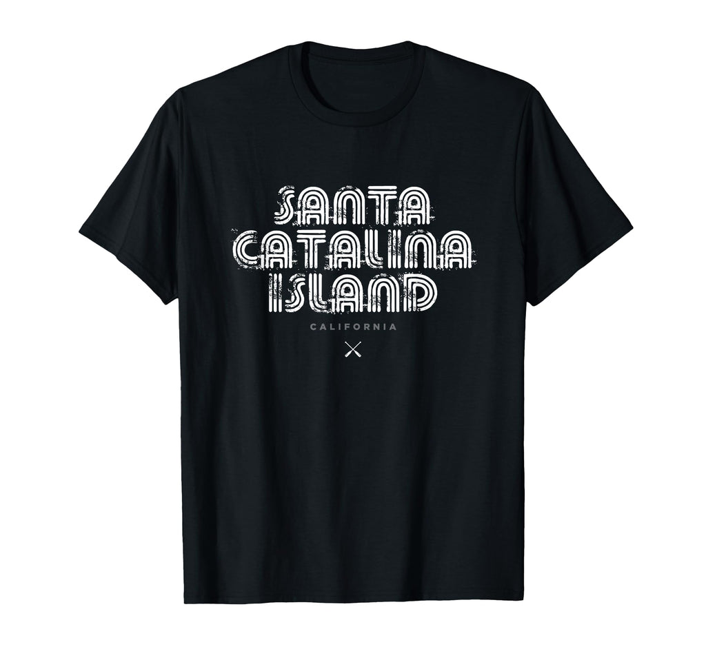 Santa Catalina Island California 70S T-Shirt - Fun Novelty Design Unisex - T-Shirt, Sweatshirt, Hoodie