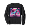 Retrowave Synthwave Aesthetic Sweatshirt - Trendy Graphic Men Women - T-Shirt, Sweatshirt, Hoodie