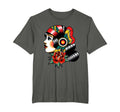 Lady Head American Traditional Tattoo T-Shirt - Custom Art Print Men Women - T-Shirt, Sweatshirt, Hoodie