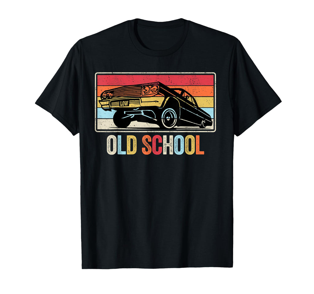 Lowrider Old School Lowrider Car T-Shirt - Fun Novelty Design Unisex - T-Shirt, Sweatshirt, Hoodie
