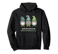 Gnome One Fights Alone Mental Health Hoodie - Unique Graphic Unisex - T-Shirt, Sweatshirt, Hoodie