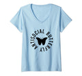 Womens Antisocial Butterfly Clumsy Shy V T-Shirt - Graphic Print Unisex - T-Shirt, Sweatshirt, Hoodie