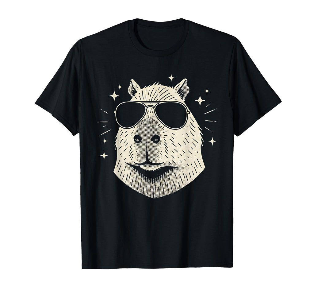 Y2K Capybara Sunglasses 90S 2000S Grunge T-Shirt - Unique Graphic Unisex - T-Shirt, Sweatshirt, Hoodie