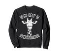 Funny Giraffe Tall Overthinkers Sweatshirt - Custom Art Print Men Women - T-Shirt, Sweatshirt, Hoodie