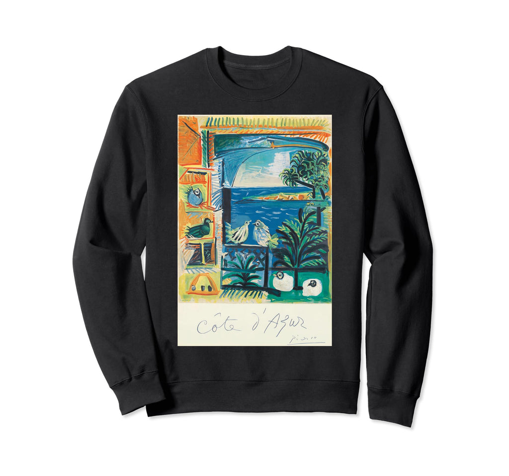 C Te Dazur French Riviera Travel Sweatshirt - Minimalist Print Unisex - T-Shirt, Sweatshirt, Hoodie
