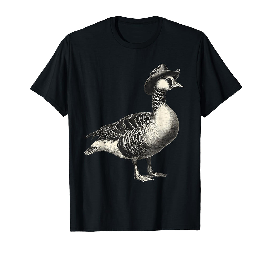 Goose Cowboy Rodeo Cowgirl Western Country T-Shirt - Graphic Print Unisex - T-Shirt, Sweatshirt, Hoodie