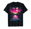 Vaporwave Solar System 80S Synthwave T-Shirt - Unique Graphic Men Women - T-Shirt, Sweatshirt, Hoodie