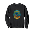 Roller Skates Floral Skaters Artwork Sweatshirt - Aesthetic Graphic Unisex - T-Shirt, Sweatshirt, Hoodie