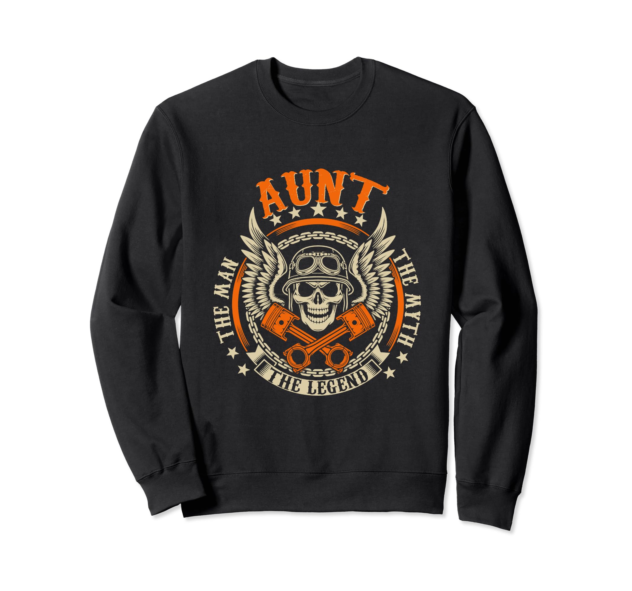 Biker Aunt Motorcycles Biker Sweatshirt - Fun Novelty Design Unisex - T-Shirt, Sweatshirt, Hoodie