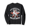 Never Underestimate Old Lady Sweatshirt - Novelty Apparel for Adults - T-Shirt, Sweatshirt, Hoodie