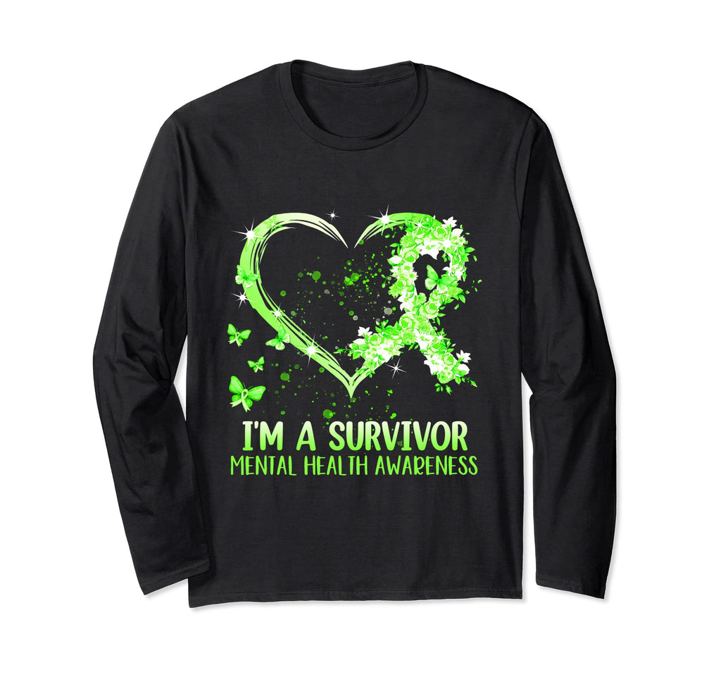 Im Survivor Mental Health Awareness T-Shirt - Aesthetic Graphic Unisex - T-Shirt, Sweatshirt, Hoodie