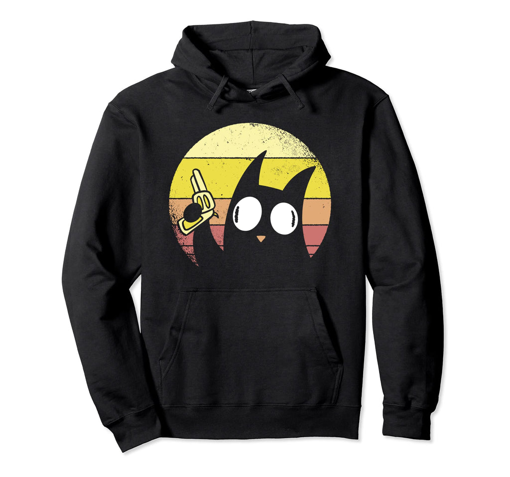 Sunset Lovers Cats Hoodie - Novelty Apparel for Adults - T-Shirt, Sweatshirt, Hoodie