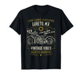 Loreto Mx Mexico Distressed Motorcycle T-Shirt - Custom Art Print Unisex - T-Shirt, Sweatshirt, Hoodie