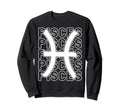 Pisces Zodiac Sign Typography Astrology Sweatshirt - Unique Graphic Unisex - T-Shirt, Sweatshirt, Hoodie