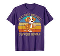 Im My Dogs Emotional Support Human Dog T-Shirt - Aesthetic Graphic Unisex - T-Shirt, Sweatshirt, Hoodie