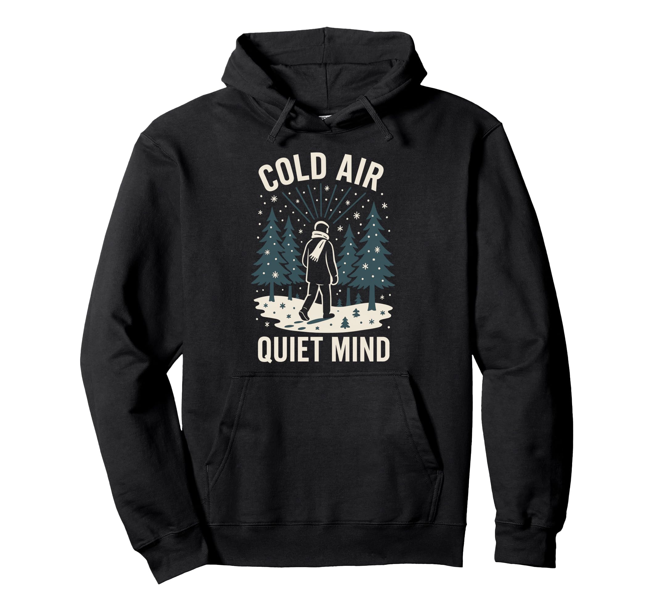 Forest Walk Overthinker Mental Hoodie - Casual Everyday Wear for Adults - T-Shirt, Sweatshirt, Hoodie