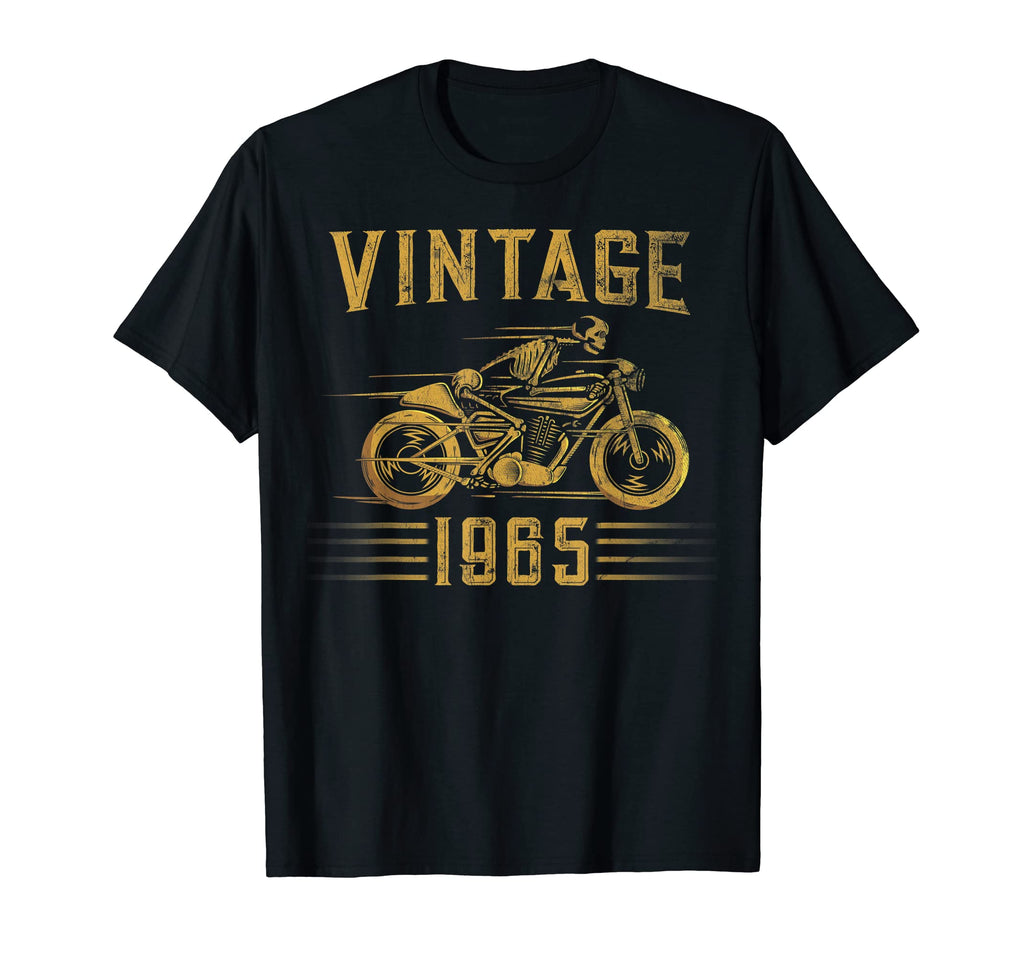 1965 Biker Motorcycle T-Shirt - Novelty Apparel Men Women - T-Shirt, Sweatshirt, Hoodie