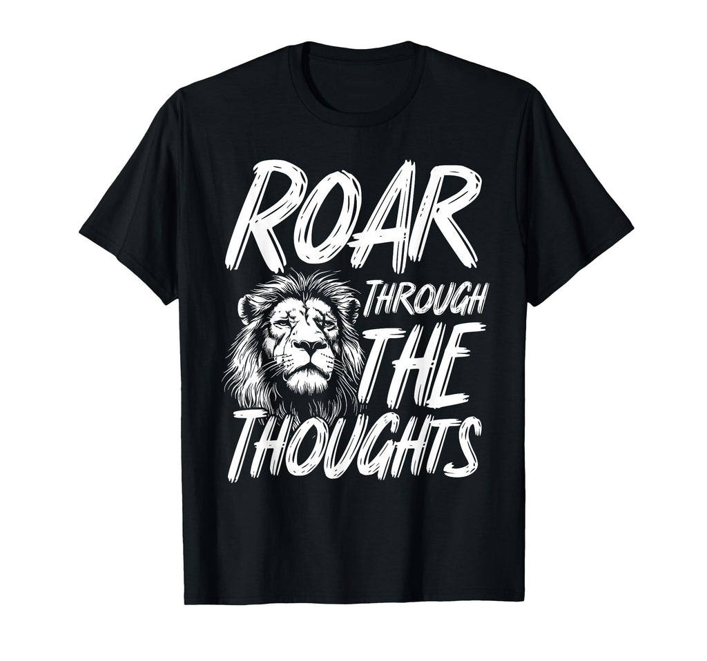 Bold Lion Overthinkers And Mental Warriors T-Shirt - Graphic Print Unisex - T-Shirt, Sweatshirt, Hoodie