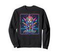 Synthwave Corgi Saxophone Bruh Sweatshirt - Aesthetic Graphic for Adults - T-Shirt, Sweatshirt, Hoodie