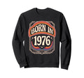 Born 1976 Seventies Rainbow Stars Sweatshirt - Novelty Apparel for Adults - T-Shirt, Sweatshirt, Hoodie
