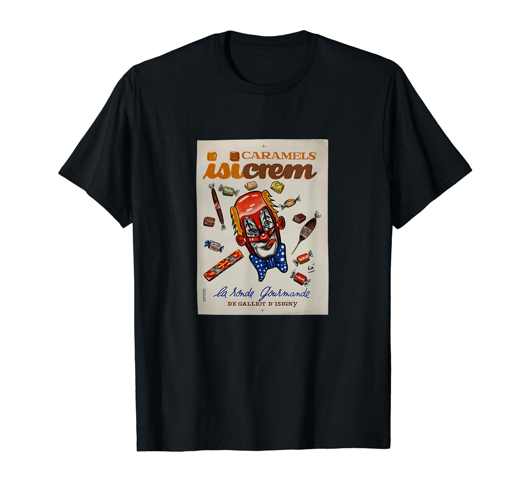 French Caramels Icecream 1950 T-Shirt - Novelty Apparel Unisex - T-Shirt, Sweatshirt, Hoodie