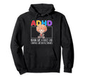 Adhd Brain Like Race Car Control Like Hoodie - Minimalist Print Men Women - T-Shirt, Sweatshirt, Hoodie