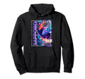 Sapporo City 80S Synthwave Koi Carp Hoodie - Unique Graphic for Adults - T-Shirt, Sweatshirt, Hoodie