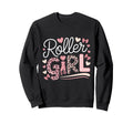 Roller Skating 70S 80S Roller Skates Sweatshirt - Graphic Print for Adults - T-Shirt, Sweatshirt, Hoodie