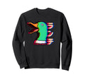 Aesthetic Vaporwave Synthwave Sweatshirt - Fun Novelty Design for Adults - T-Shirt, Sweatshirt, Hoodie