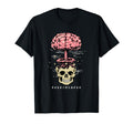 Skull Brain Nuke Explosion Overthinker T-Shirt - Minimalist Print Unisex - T-Shirt, Sweatshirt, Hoodie