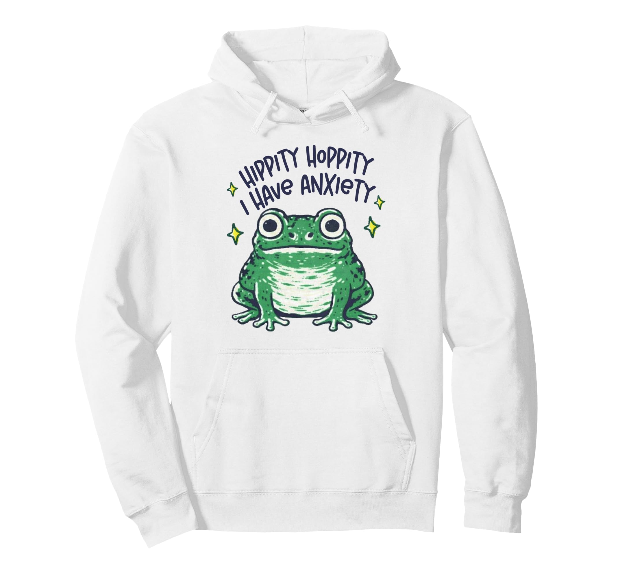 Mental Health Depression Frog Hoodie - Casual Everyday Wear Men Women - T-Shirt, Sweatshirt, Hoodie