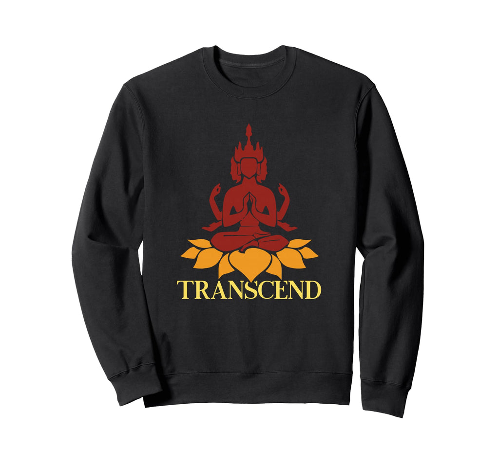 Transcend Meditation Spiritual Sweatshirt - Streetwear Style Men Women - T-Shirt, Sweatshirt, Hoodie