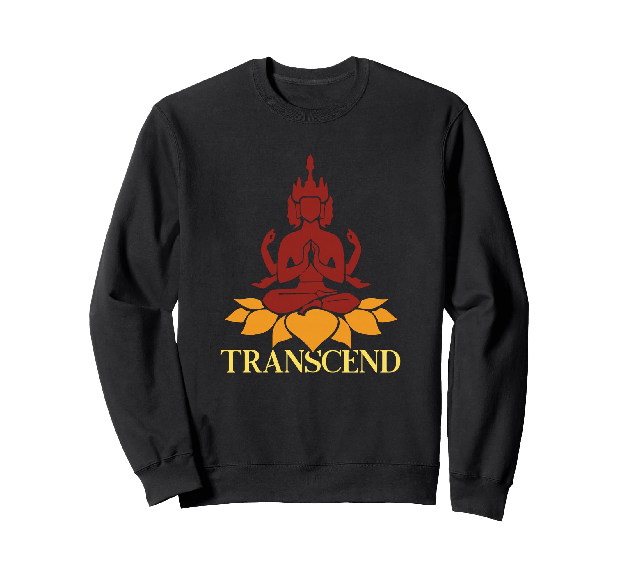 Transcend Meditation Spiritual Sweatshirt - Streetwear Style Men Women - T-Shirt, Sweatshirt, Hoodie
