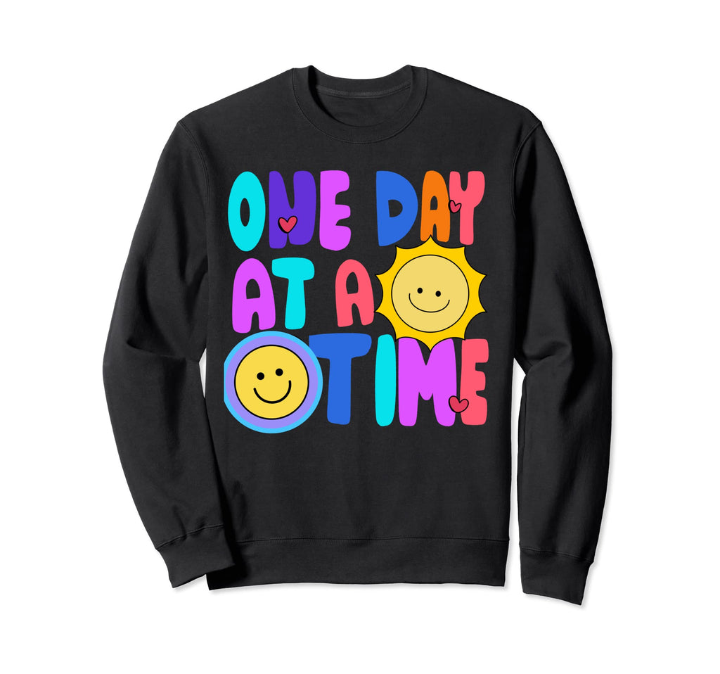 Positive Affirm Colorful Aesthetic Sweatshirt - Unique Graphic for Adults - T-Shirt, Sweatshirt, Hoodie