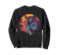 Tiger Vaporwave Aesthetic Synthwave Sweatshirt - Novelty Apparel Men Women - T-Shirt, Sweatshirt, Hoodie