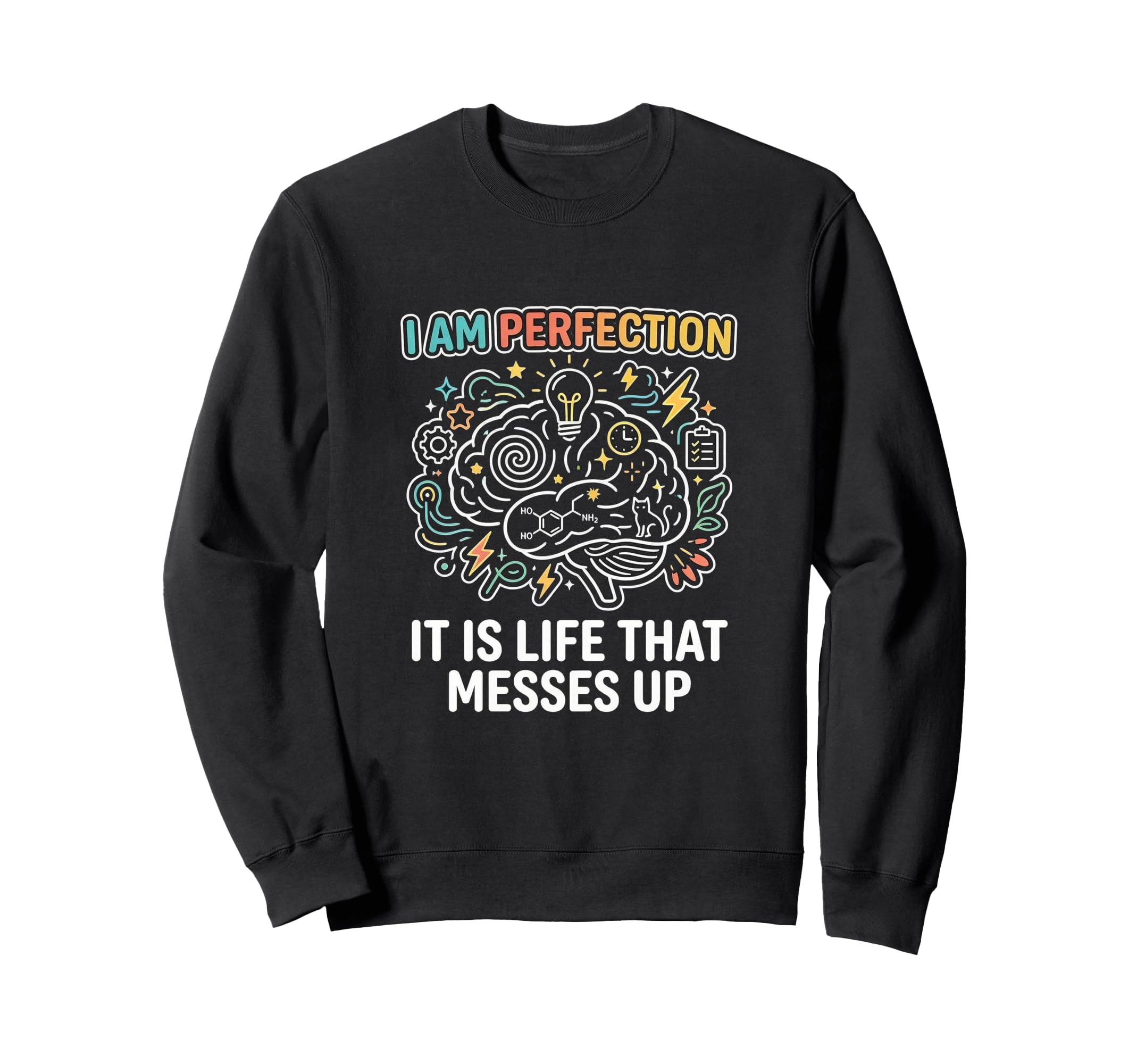 Sarcastic Overthinker Funny Sweatshirt - Novelty Apparel Unisex - T-Shirt, Sweatshirt, Hoodie