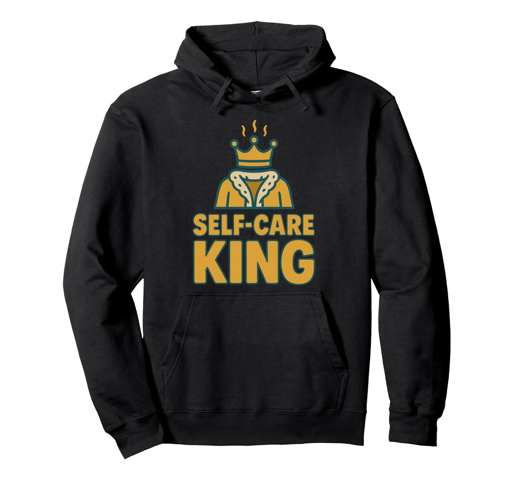 Self Care Dad Spa Day Mens Wellness Hoodie - Trendy Graphic for Adults - T-Shirt, Sweatshirt, Hoodie