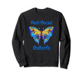 Colorful Anti Social Butterfly Sweatshirt - Novelty Apparel Men Women - T-Shirt, Sweatshirt, Hoodie